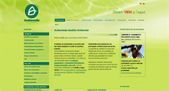 Desktop Screenshot of ambientalia.es